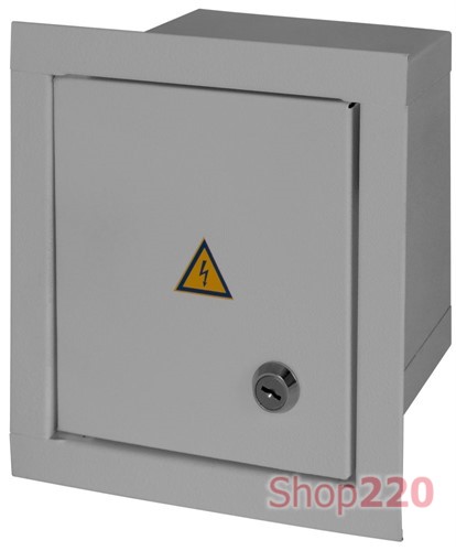 Щит металлический на 6 модулей встраиваемый, e.mbox.stand.w.06.z Enext s0100018 (эконом)