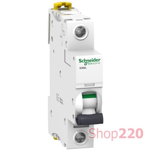 Автоматический выключатель 1А, 1 полюс, кривая Z, IC60L Acti9 Schneider Electric - фото 105911