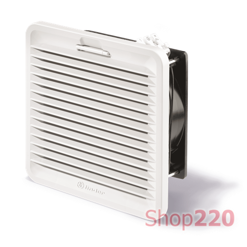 Вентилятор с щитовым фильтром; 230В АС; 270-400м3/час; стандарт; размер 4; 255х255мм - фото 109940