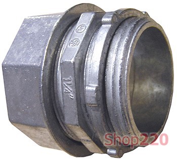 Ввод металлический цанговый, e.industrial.pipe.dir.collet.1/2" Enext - фото 116537