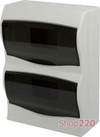 Корпус пластиковый 16-модульный навесной Multusan, e.plbox.stand.n.16mU Enext