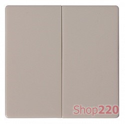 Клавиша двойная слоновая кость, e.lux.11021L.pn.ivory Enext - фото 120767