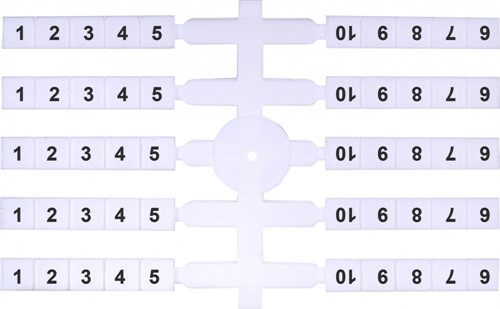 Маркировочная табличка (200шт.) EO3 (1-10)