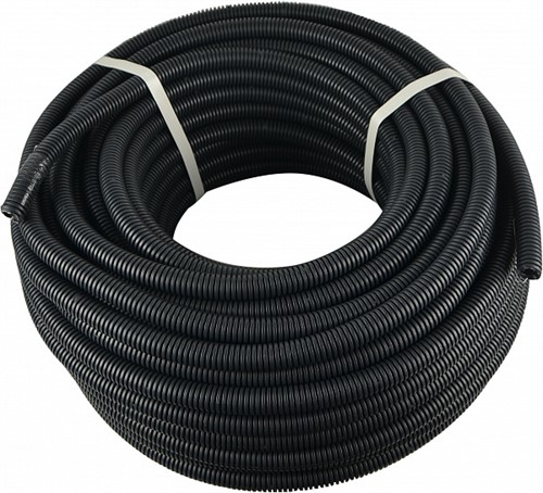 Труба гофрированная 32/40, "Standard", черная, 25м