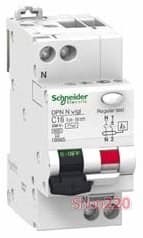 Дифференциальный автоматический выключатель Acti9, 6A, 30мА, A9D31606 Schneider - фото 10405