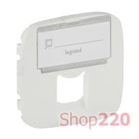 Лицевая панель RJ11/RJ45 с текстом, жемчуг, Valena 755479 Legrand - фото 38385