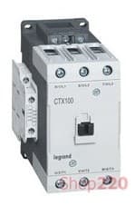 Контактор 100 А, катушка 110 В AC, 3 полюса, Legrand 416234 CTX3 100