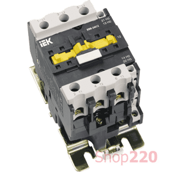 Контактор 65А, катушка 220В, КМИ-46512 IEK