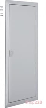 Дверь с рамкой для 4-рядного щита VOLTA, белый алюминий , VZ324N Hager - фото 40354