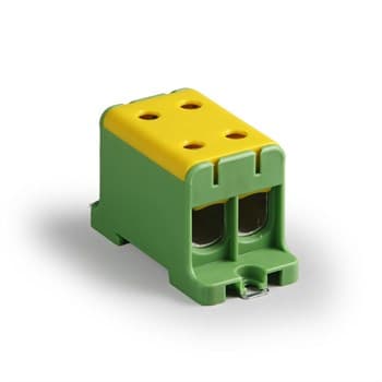 Распределительный блок, желто-зеленый, Al/Cu 16-95 мм кв - фото 48660