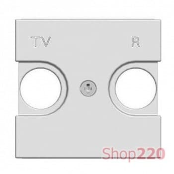 Накладка розетки TV+R, белый, Zenit ABB N2250.8 BL - фото 61195