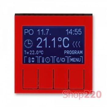 Центральная плата терморегулятора, красный, Levit ABB 3292H-A10301 65 - фото 61601