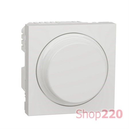 Диммер для LED ламп , белый, 2 модуля, Unica New Schneider NU351418 - фото 68702