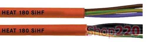 Термостойкий кабель 3x0,75 мм кв (ГОСТ), OLFLEX HEAT 180 SiHF Lapp Kabel 46002 - фото 73593