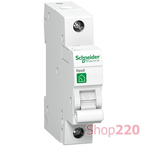 Автомат 16А, 1 полюс, тип С, Resi9 R9F14116 Schneider Electric - фото 79168