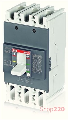 Автоматический выключатель 100А, FormulA A1A 125 TMF 100-1000 3p F F, ABB 1SDA066520R1 - фото 87835