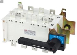 Перекидной выключатель-разъединитель 1250А, 4 полюса, с дополнительными контактами 2НО+2НЗ, YCHGLZ1 CNC