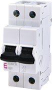 Автоматический выключатель 16 А, 2-полюсный, хар-ка С, ETIMAT S4 ETI