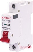 Модульный автоматический выключатель 1р, 40А, C, 6кА, DC, e.mcb.stand.60.DC.1.C40 Enext