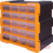 Органайзер пластиковый, 20-секционный 267х157х262мм, e.toolbox.pro.18 Enext