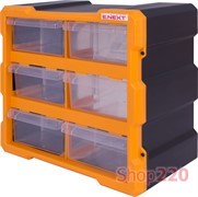 Органайзер пластиковый, 6-секционный 267х157х262мм, e.toolbox.pro.20 Enext