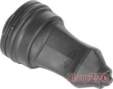 Розетка переносная с защитной крышкой каучуковая с заземлением, 16А, e.socket.rubber.029.16 Enext