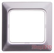 Рамка для влагозащищенной розетки, алюминий, e.lux.12094L.1.fr.wp.aluminium Enext