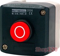 Кнопочный пост stop, выпуклая кнопка, e.cs.stand.xal.d.115 Enext