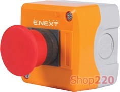 Кнопочный пост стоп, кнопка-грибок, e.cs.stand.xal.d.164 Enext