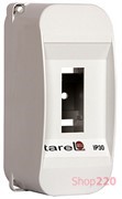 Корпус пластиковый, навесной (NT) 3-модульный, однорядный, без дверцы, IP 30, Tarel