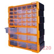 Органайзер пластиковый, 24" 39-секционный 381х157х475мм, e.toolbox.pro.21 Enext