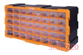 Органайзер пластиковый, 22" 40-секционный 497х157х250мм, e.toolbox.pro.23 Enext