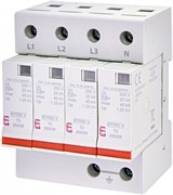 Ограничитель перенапряжения ETITEC V T2 255/20 (4+0)