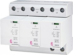 Ограничитель перенапряжения ETITEC SM T12 300/25 (3+0, 6p, TNC)