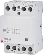 Контактор бесшумный 63А, 4НО, 24В AC/DC, RD 63-40 24V AC/DC ETI