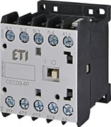 Контактор миниатюрный CEC 09.4Р 24V DC (9A; 4kW; AC3) 4р (4 н.в.)