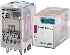 Электромеханическое реле ERM4-110 DCL 4p