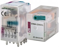 Электромеханическое реле ERM4-220 DCL 4p