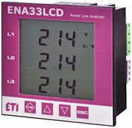 Анализатор сети ENA33LCD (96x96мм кв 85-265V AC, RS-485)