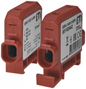 Вводная силовая Клемма EDBJ-1x35-1x35/R (125A, 1000V AC/1500V DC, IN: 1x35, OUT: 1x35, красная)