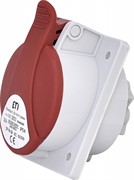 Розетка встроенная 32A, 400V, 3P+N+PE, IP54 EE-3253