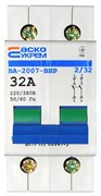 Выключатель-разъединитель 32А 2р ВА-2007 ВРН АСКО УКРЕМ