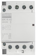 Модульный контактор 40A 4P 220V, 2NO+2NC, MK-N