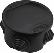 Распределительная коробка серии UAtmo Jet Black 50*50 (уп. 25шт)