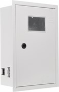 Корпус учета металлический Light 12 модулей 1ф счетчик, встроенный IP31, серии UBox