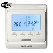 Терморегулятор программный для теплого пола Alfa Heat Pro WI-FI