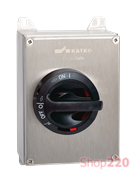 Выключатель безопасности взрывозащищённый 40 А AC22 400/415В, (22 кВт) в алюминиевом корпусе IP66