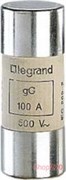 Плавкая вставка 100А с индикатором, gG, 15596 Legrand