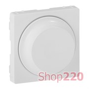 Лицевая панель светорегулятора, белый, Valena 754880 Legrand