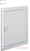 Дверь с рамкой для 1-рядного щита VOLTA, белый алюминий , VZ321N Hager